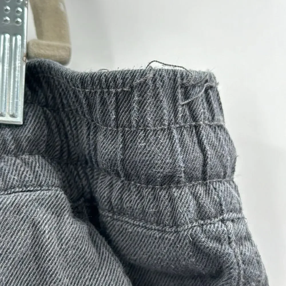 Toad & Co grey organic cotton Levon shorts
